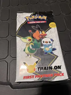 Pokemon TCG First Partner Pack Unova Region 25th Anniversary New Sealed 820650809644 - Image 1