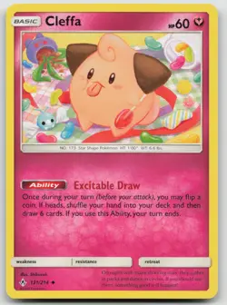 Cleffa 131/214 Unbroken Bonds Pokemon LP - Image 1