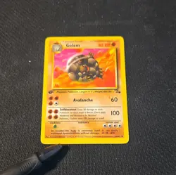 Pokemon TCG Golem 36/62 Fossil Uncommon Regular Unlimited English 80 HP - Image 2