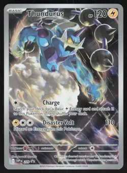 Thundurus 209 Holo Promo Scarlet & Violet Promo Pokemon Near Mint - Image 1