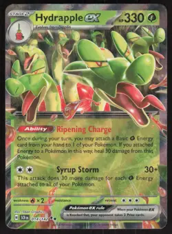Hydrapple ex 14/142 Double Rare Stellar Crown Pokemon Near Mint - Image 1