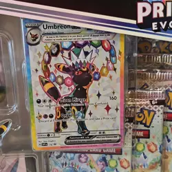 Pokemon TCG Prismatic Evolutions Premium Figure Collection Umbreon Espeon - Image 2