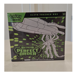 Pokemon TCG Mega Evolution—Perfect Order ETB Booster Promo - Image 1