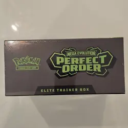 Pokemon TCG Mega Evolution—Perfect Order ETB Booster Promo - Image 5