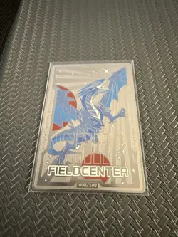 Blue-Eyes White Dragon Yugioh Field Center - Stay Classy LLC - Image 1