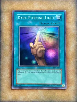 Yugioh Dark-Piercing Light MP1-015 Super Rare MP - Image 1