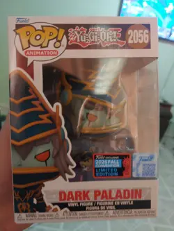 Yu-Gi-Oh! TCG Dark Paladin Platinum Secret Rare Fall Convention Funko! Pop - Image 1