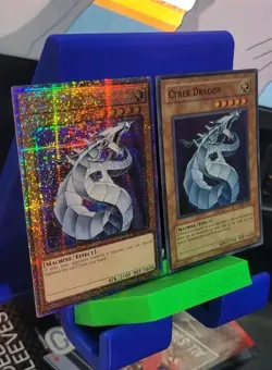 Cyber Dragon In CRV-EN015 (Unlimited) And Cyber Dragon In TN23-EN003 (QCR) - Image 1