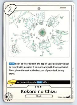 Kokoro no Chizu EB02-050 One Piece Extra Booster: Anime 25th Collection Foil NM - Image 1