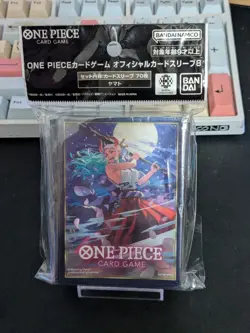 Official One Piece TCG Yamato Sleeves Vol 8 Japanese Import Bandai Namco Sealed - Image 1