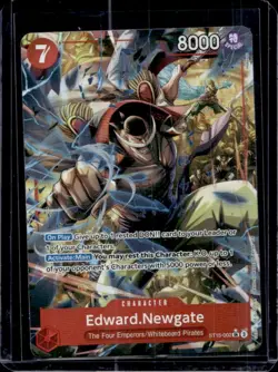 2025 One Piece Royal Blood OP10 Edward.Newgate Special Alternate Art #ST15-002 - Image 1