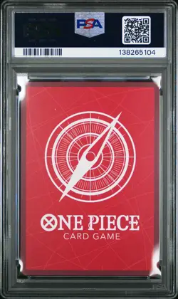 2025 One Piece Promos SHANKS #001 GEM MT PSA 10 PSA Magazine Exclusive - Image 2