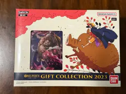 One Piece Gift Collection Box 2023 SEALED w/ Promos & 5 Booster Packs - REAL PIC 810059782044 - Image 1