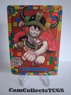 Japanese One Piece Day 2025 P-110 Luffy NM PROMO - Image 1