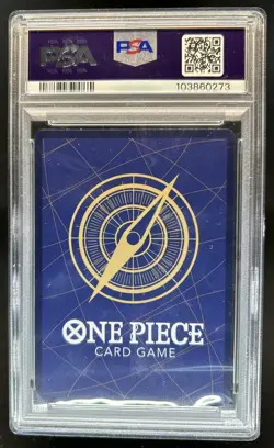 2024 One Piece OP08 EN David Sobolov Kaido Alt Art #079 PSA 10 Authentic Auto - Image 2