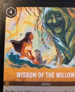 Wisdom Of The Willow 31/204 Uncommon Winterspell Disney Lorcana TCG - Image 2