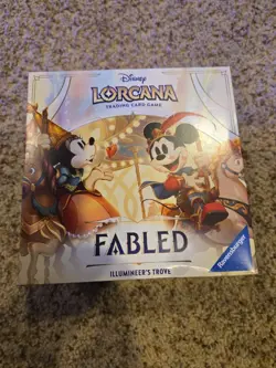 Disney Lorcana Fabled Illumineer's Trove Ravensburger Mickey Mouse Box - Image 1