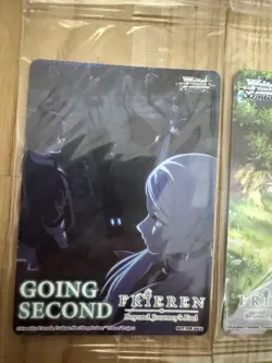 Weiss Schwarz Frieren Complete Set of 6 Sealed “Going First /Second” Box Toppers - Image 5