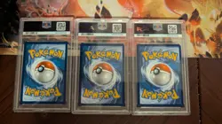 Tepig, Oshawott, Snivy Tinsel Holo Lot - Sequential Psa 9 Pokemon Poster Promos - Image 2