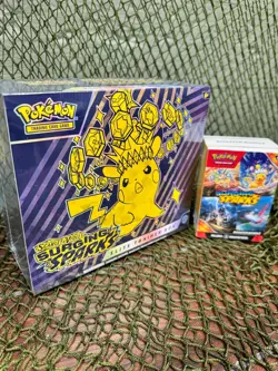 x2! *SEALED* Pokemon TCG ~ Surging Sparks ETB Elite Trainer Box & Booster Bundle - Image 2