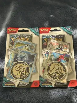 Pokemon TCG: Twilight Masquerade Checklane Blister Set, Kingdra & Porygon-Z - Image 1