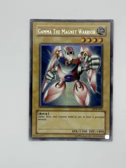 Gamma the Magnet Warrior DOR-003 Duelist of the Roses Unlimited - Image 1