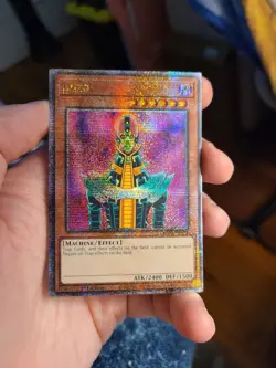 Yugioh Jinzo RA03-EN099 1st Quarter Century Secret Rare - Image 1