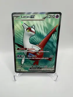 💥 Latias EX 220/191 Ultra Rare Full Art Holo Pokemon TCG Surging Sparks Card - Image 1