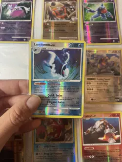 Pokemon Card Lot 9 Vintage Rare Reverse Holos 🔥LP - HP 2007-2009 DP era - Image 5