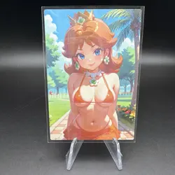 P. Daisy Holographic Anime Collectible Trading Card - Image 1