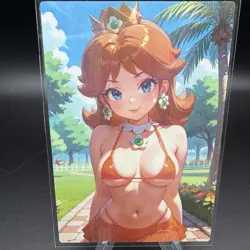 P. Daisy Holographic Anime Collectible Trading Card - Image 2