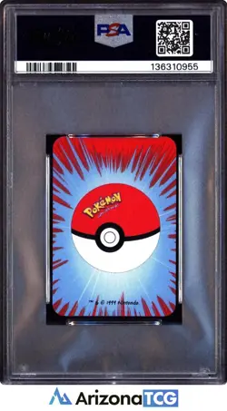 Pokemon 1999 Gengar 4 Of Spades Red Bicycle Pokemon Mini Playing Cards PSA 9 - Image 2