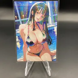 Nico Robin Holographic Anime Collectible Trading Card - Image 1