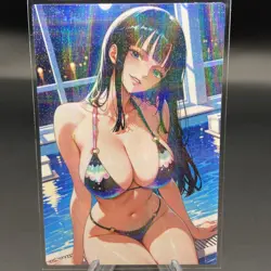 Nico Robin Holographic Anime Collectible Trading Card - Image 2