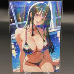 Nico Robin Holographic Anime Collectible Trading Card - Image 3