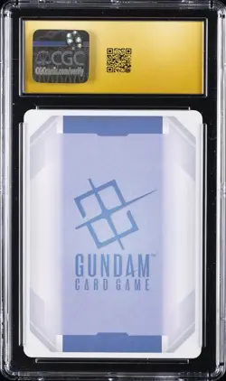 2025 GUNDAM CARD GAME WINGS OF ADVANCE #ST02-001 WING GUNDAM CGC 10 PRISTINE - Image 2