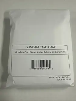 Gundam Card Game TCG Starter Release Kit 03 ENGLISH SEALED - SKIT-03 - Image 1