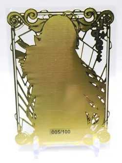 Goddess Story - Gold Metal Waifu Card - Rias Gremory - NUMBERED 005/100 - Image 2