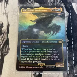 Sin, Spira's Punishment (Borderless) Final Fantasy Foil - Image 1