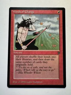 Winds of Change - Sorcery - Legends - MTG - Magic the Gathering - LP - Image 3