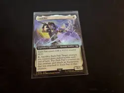 Zack Fair (Extended Art) Final Fantasy Foil - Image 1