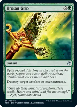 1x Krosan Grip - Time Spiral Remastered - Near Mint, English - MTG! - Image 1