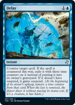 1x Delay - Time Spiral Remastered - Near Mint, English - MTG! - Image 1