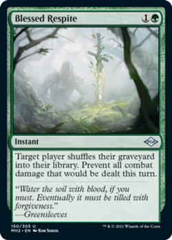 1x Blessed Respite - Modern Horizons 2 - Near Mint, English - MTG! - Image 1