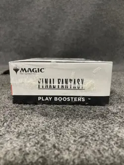 Magic The Gathering: Final Fantasy Play Booster Box, Sealed Box is Worn - Image 3
