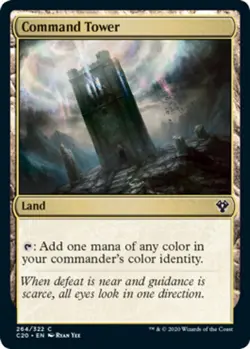 1x Command Tower - Commander 2020 - Near Mint, English - MTG! - Image 1