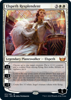 MTG Elspeth Resplendent, NM-Mint, English Streets of New Capenna - Image 1