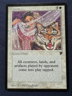 Kismet - Enchantment - Legends - MTG - Magic the Gathering - NM - Image 1