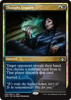 1x Thought Erasure - Foil FNM Promo - FNM Promos - Near Mint, English - MTG! - Image 1