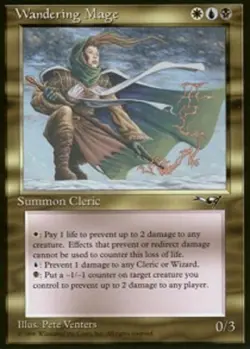 1x Wandering Mage - Alliances - Lightly Played, English - MTG! - Image 1
